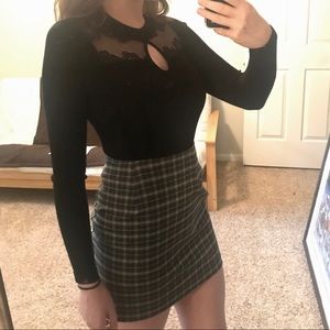 forever 21 black bodysuit